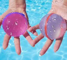 Load image into Gallery viewer, Self Sealing Water Splash Balls - Reusable Water Bombs 6 Pack