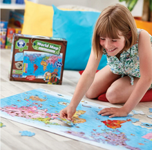 Load image into Gallery viewer, Orchard Toys Map of the World Puzzle