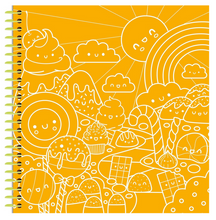 Load image into Gallery viewer, Neon Cuties Scratch Book