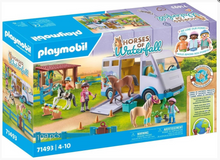 Load image into Gallery viewer, Playmobil Mobile Horse Riding School 71493