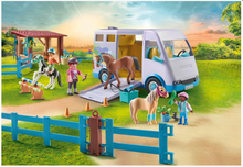 Load image into Gallery viewer, Playmobil Mobile Horse Riding School 71493