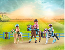 Load image into Gallery viewer, Playmobil Mobile Horse Riding School 71493