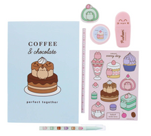 Load image into Gallery viewer, Pusheen Sweets Super Stationary Set