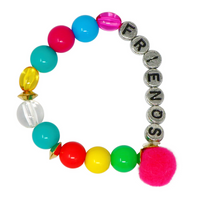 Load image into Gallery viewer, Pink Poppy Friends Forever Beaded Bacelet Set
