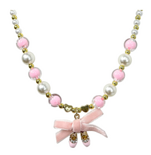 Load image into Gallery viewer, Pink Poppy Ballerina Necklace & Bracelet Set