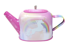 Load image into Gallery viewer, Pink Poppy Unicorn Dreamer 10 Piece Tin Tea Set in Carry Case
