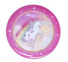 Load image into Gallery viewer, Pink Poppy Unicorn Dreamer 10 Piece Tin Tea Set in Carry Case