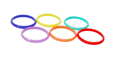 Load image into Gallery viewer, Pink Poppy Unicorn Rainbow Bangle