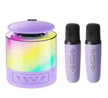 Load image into Gallery viewer, Karaoke Speaker & 2 Microphones