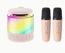 Load image into Gallery viewer, Karaoke Speaker & 2 Microphones