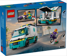 Load image into Gallery viewer, Lego City Emergency Ambulance 60451