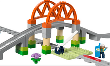 Load image into Gallery viewer, Lego Duplo Train Bridge & Tracks 10426
