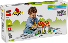 Load image into Gallery viewer, Lego Duplo Train Bridge & Tracks 10426
