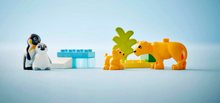 Load image into Gallery viewer, Lego Duplo Wild Animal Families Penguins & Lions 10442