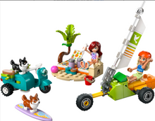Load image into Gallery viewer, Lego Friends Surfing Dogs & Scooter Adventure 42641