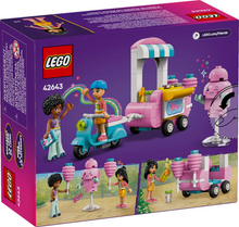 Load image into Gallery viewer, Lego Friends Cotton Candy Stand & Scooter 42643