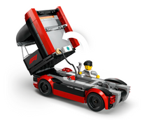 Load image into Gallery viewer, Lego City F1 Truck with RB20 & AMR24 F1 Cars 60445