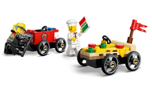 Load image into Gallery viewer, Lego City Pizza vs Fire Truck Race Car Pack 60458