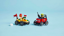 Load image into Gallery viewer, Lego City Pizza vs Fire Truck Race Car Pack 60458