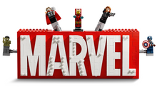 Load image into Gallery viewer, Lego Marvel MARVEL Logo & Minifigures 76313
