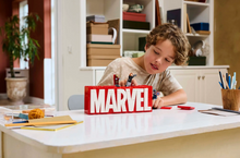 Load image into Gallery viewer, Lego Marvel MARVEL Logo & Minifigures 76313