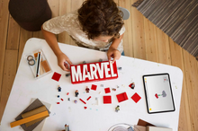 Load image into Gallery viewer, Lego Marvel MARVEL Logo & Minifigures 76313