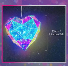 Load image into Gallery viewer, Prismic Hanging Heart