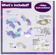 Load image into Gallery viewer, Prismic Hanging Heart