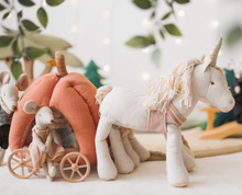 Load image into Gallery viewer, Maileg Unicorn Soft Toy with Harness & Lead