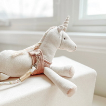 Load image into Gallery viewer, Maileg Unicorn Soft Toy with Harness & Lead