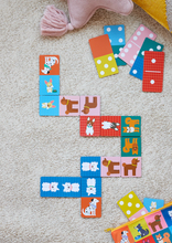 Load image into Gallery viewer, Petit Collage Domino Game - On The Go - Doggies