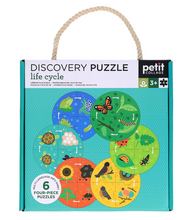Load image into Gallery viewer, Petit Collage - Discovery Puzzle - Life Cycle