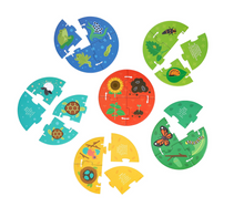 Load image into Gallery viewer, Petit Collage - Discovery Puzzle - Life Cycle