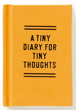 Load image into Gallery viewer, A Tiny Diary for Tiny Thoughts
