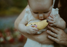 Load image into Gallery viewer, Pebble Friendly Banana Rattle