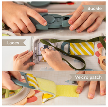 Load image into Gallery viewer, Taf Toys Activity Buckles Board