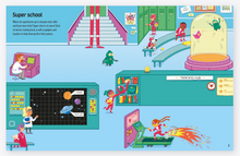 Load image into Gallery viewer, Usborne First Sticker Book Superheroes