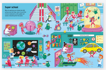 Load image into Gallery viewer, Usborne First Sticker Book Superheroes