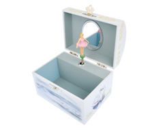 Load image into Gallery viewer, Swanlake Ballerina Dome Musical Jewellery Box