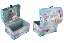 Load image into Gallery viewer, Sugarplum Unicorn Dome Musical Jewellery Box
