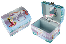 Load image into Gallery viewer, Sugarplum Unicorn Dome Musical Jewellery Box