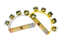 Load image into Gallery viewer, Wooden Handbell Buzzy Bee