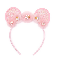 Load image into Gallery viewer, Pink Poppy Claris Fashion Headband with Ears