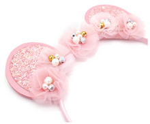 Load image into Gallery viewer, Pink Poppy Claris Fashion Headband with Ears