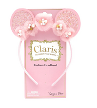 Load image into Gallery viewer, Pink Poppy Claris Fashion Headband with Ears