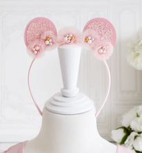 Load image into Gallery viewer, Pink Poppy Claris Fashion Headband with Ears