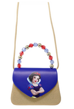 Load image into Gallery viewer, Pink Poppy Disney Snow White Print Handbag