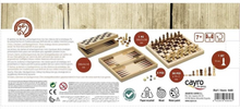 Load image into Gallery viewer, 3 in 1 Chess, Ceckers & Backgammon Cayro