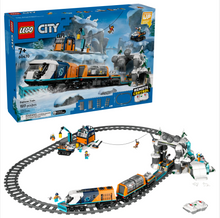 Load image into Gallery viewer, Lego City Explorer's Arctic Polar Express Train 60470