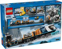 Load image into Gallery viewer, Lego City Explorer's Arctic Polar Express Train 60470
